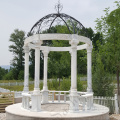 Garden Decoration Garden Carved White Marble Gazebo